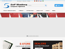 Tablet Screenshot of gulfshadows.ae